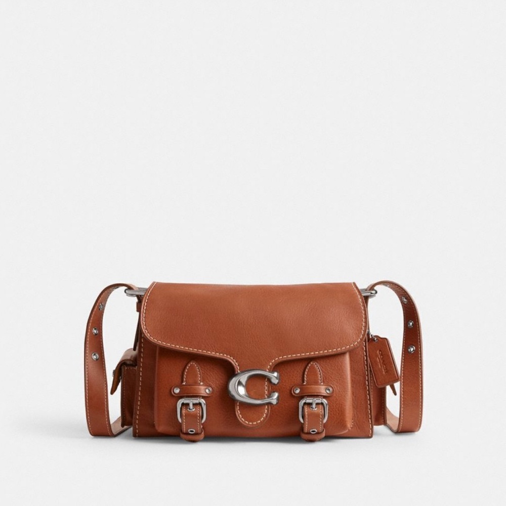 Coach Brown Leather Crossbody Bag